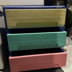 3段　引き出し　タンス　収納ケース　衣装ケースの画像
