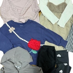 キッズ服 女の子 秋冬 まとめ売り 100サイズの画像