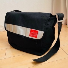 【セール】Manhattan Portage メッセンジャーバッグ　Lサイズ　黒の画像