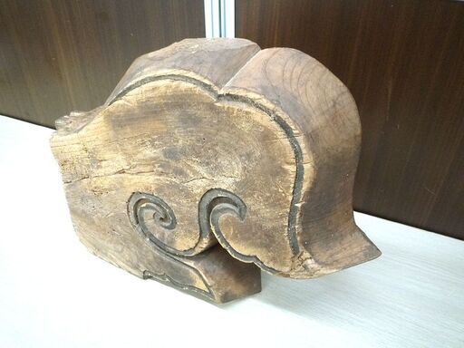 現状品 レトロ オブジェ アンティーク 木鼻 建材 木製 彫刻 中古 苫小牧西店 現状品 レトロ オブジェ アンティーク 木鼻 建材 木製 彫刻 中古