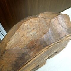 現状品 レトロ オブジェ アンティーク 木鼻 建材 木製 彫刻 中古 苫小牧西店の画像