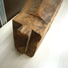 現状品 レトロ オブジェ アンティーク 木鼻 建材 木製 彫刻 中古 苫小牧西店の画像