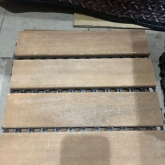 木製ウッドデッキパネル
の画像