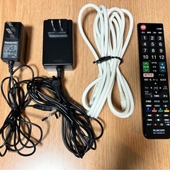 19V型モニターとチューナーのセットの画像
