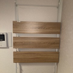  LOWYA 突っ張り棚 ハンガーラックの画像
