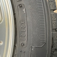 スタッドレスタイヤ　155/65R14の画像