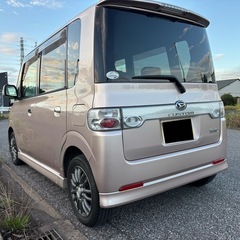 タントカスタム　スマートキー　装備充実　車検来年４月末の画像