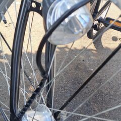 リサイクルショップどりーむ天保山店　No.492　自転車　27インチ　切替・ＬＥＤオートライト付き　オススメ品🎵の画像