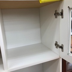 ★限定SALE20%OFF★《尼崎市/リサイクルショップドリーム次屋店》ホワイトキャビネット★ジモティー割引有★の画像