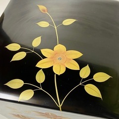 美品　高級　三段重箱　会津塗　漆器　漆塗　天然木の画像