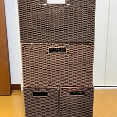 収納ボックス（ファブリック）の画像
