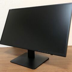 Princeton 24インチワイド 液晶モニター PTFBLT-24W ブラック フルHD スピーカー内蔵・ダイナミックコントラスト機能搭載 プリンストンの画像
