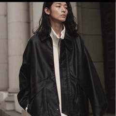 WYM LIDNM レザーブルゾン メンズMサイズの画像