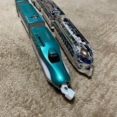 プラレール　はやぶさセット　ラピートセット　メッキ　の画像