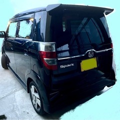 【購入者決まりました】車検残1年 即乗りOK 四駆ターボ ゼスト スパーク TV バックカメラ付きナビ ETC フルエアロの画像