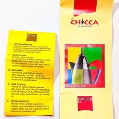 Carlo Giannini 製のエスプレッソメーカー（LA CHICCA）未使用品の画像