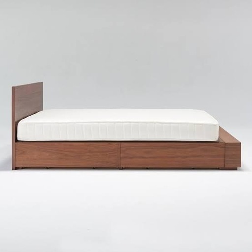 無印良品　収納ダブルベッド