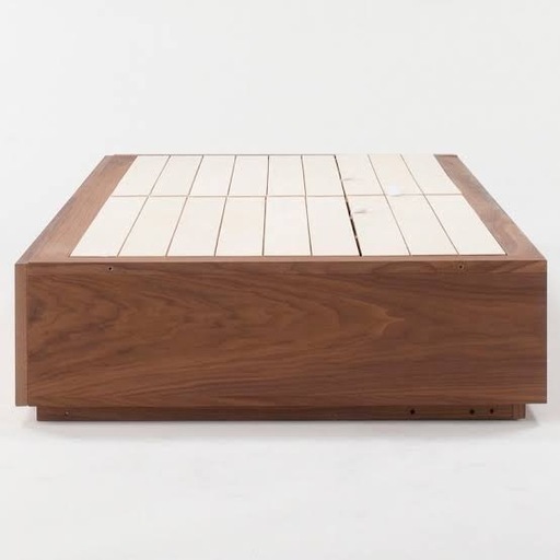 無印良品　収納ダブルベッド