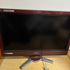 32インチ シャープ AQUOS の画像