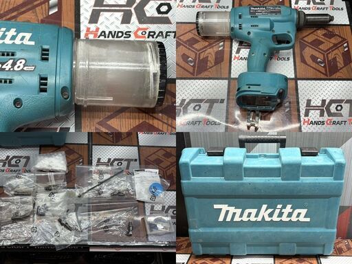 【中古】マキタ Makita RV150D 充電式リベッタ ケース付き【ハンズクラフト佐賀】 中古】マキタ Makita RV150D 充電式リベッタ ケース付き【ハンズ