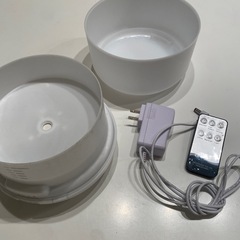 リモコン付き　超音波加湿器　の画像