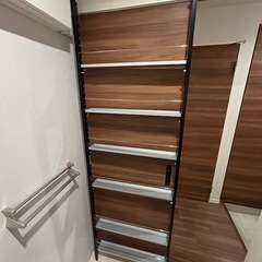 突っ張りラックの画像