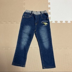長ズボン　ドクターイエロー　100cmの画像