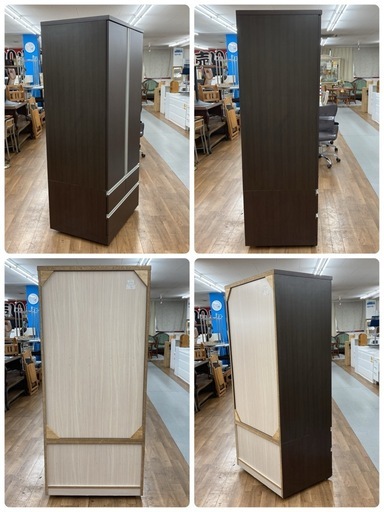 S251 ⭐ NITORI ニトリ ワードローブ クローゼット イーグル3 80 幅約80cm USED