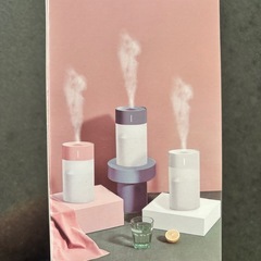 【新品未使用】コンパクト加湿器の画像