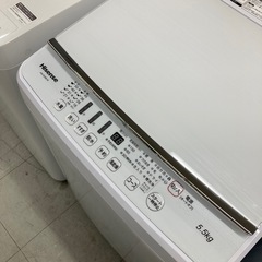 ⭐︎6ヶ月保証⭐︎ハイセンス 5.5kg洗濯機 2021年製 HW-G55B