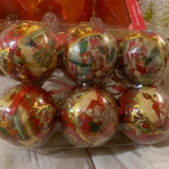クリスマス オーナメント 飾り レトロの画像