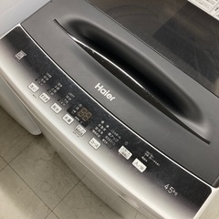 ⭐︎6ヶ月保証⭐︎ハイアール　4.5kg洗濯機　JW-U45HKの画像