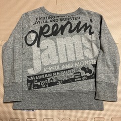 【JAM】トレーナー　100cmの画像