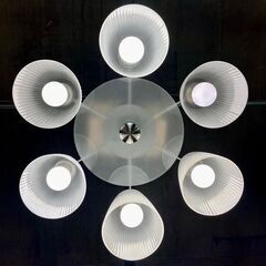【武蔵小山店】 ヤマギワ yamagiwa シャンデリア CHANDELIER 廃盤品  6灯 シーリングライト 照明 天井照明の画像