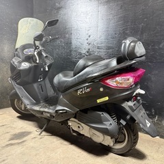 ★支払総額4.8万円★関東圏内即日配送可能！全車走行テスト済みです！ SYM RV125I 黒 車格大きい125cc！ 4ストインジェクション！ フロントディスクブレーキ！ サイスタ付き！の画像