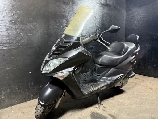 ★支払総額4.8万円★関東圏内即日配送可能！全車走行テスト済みです！ SYM RV125I 黒 車格大きい125cc！ 4ストインジェクション！ フロントディスクブレーキ！ サイスタ付き！