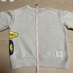 Si-shu-Non シシュノン) トレーナー　ダンプトラック　100cmの画像