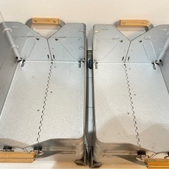 スノーピーク シェルフコンテナ25 ×2個セット（天板付き）の画像