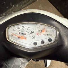 ★支払総額4.5万円★激安バイク続々入荷中！ なんでも買取ます！ スズキ アドレスV50 白 CA44A リアスポイラー！ 4ストインジェクション！ バッテリー新品！ ちょっとした足に♪の画像