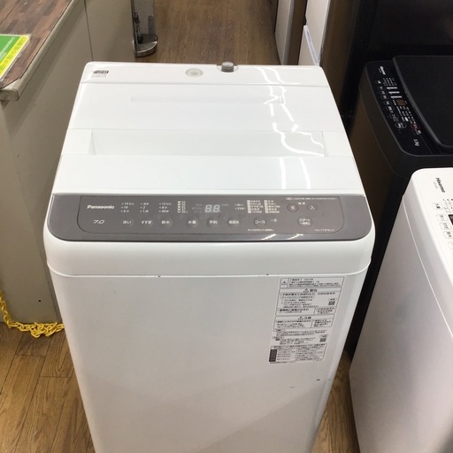 #J-16【ご来店頂ける方限定】Panasonicの7、0Kg洗濯機です
