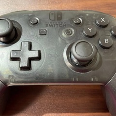 超美品　Nintendo Switch Proコントローラー 純正　ブラック 任天堂 スイッチ プロコン　動作確認済み　本体のみの画像