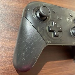 超美品　Nintendo Switch Proコントローラー 純正　ブラック 任天堂 スイッチ プロコン　動作確認済み　本体のみの画像