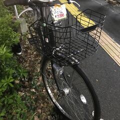 リサイクルショップどりーむ鹿大前店　No.469　黒　26インチ　ＬＥＤオ－トライト付き　内装三段切替付き　鍵なし　※走行中右ペダル違和感有※の画像