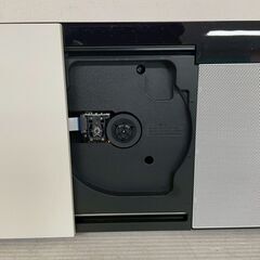 パナソニック コンパクトステレオシステム SC-HC300 ホワイト 動作確認済 付属品付き CDプレーヤー ミニコンポ スピーカー Y2785の画像