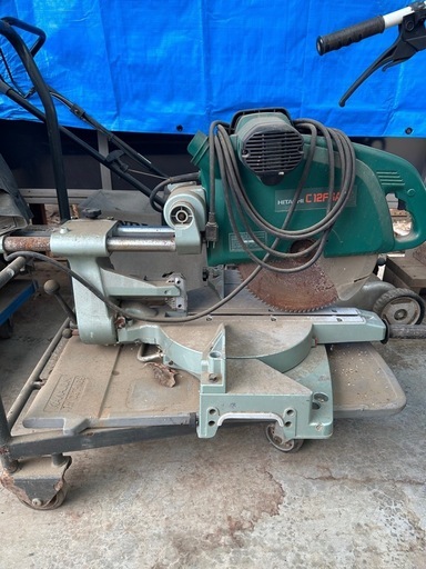 日立工機 卓上スライド丸のこ　中古　電動工具