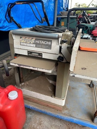 小形自動かんな盤　中古　電動工具