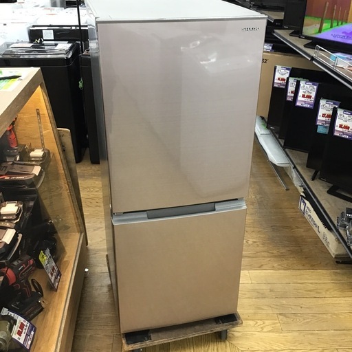 #J-14【ご来店頂ける方限定】SHARPの2ドア冷凍冷蔵庫です