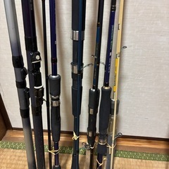 釣竿7本＋2本
の画像