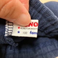 【familiarファミリア】　長ズボン　100cmの画像