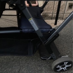 18000→15000円。今日の20時まで♪2人乗りベビーカーの画像